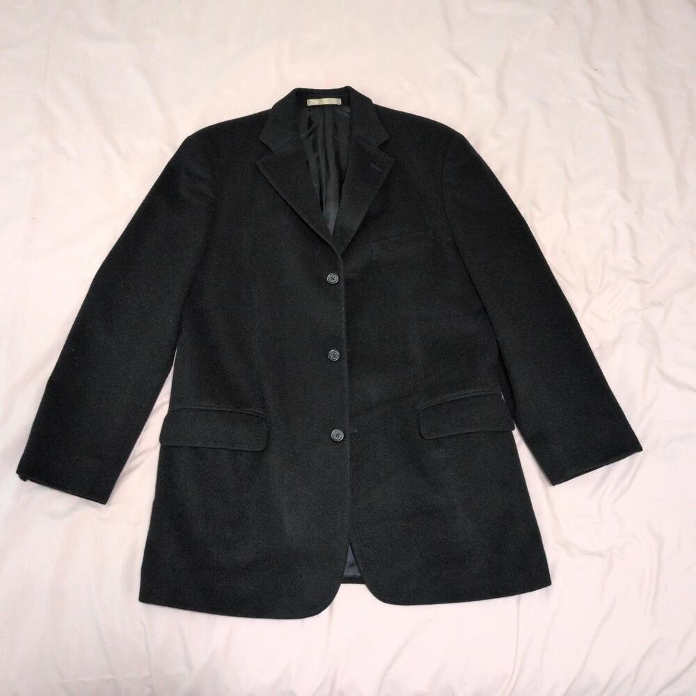 Chiarelli black cashmere coat/blazer with buttons Size : 41 Regular